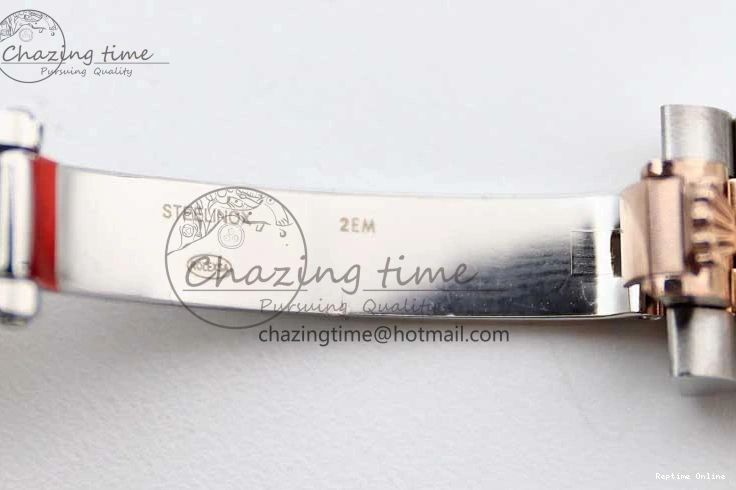 0121 Trendy Lady DateJust 28 SS RG TWF Diamonds Bezel 1:1 Best Edition White Dial Roman Markers on Jubilee Bracelet NH 2129